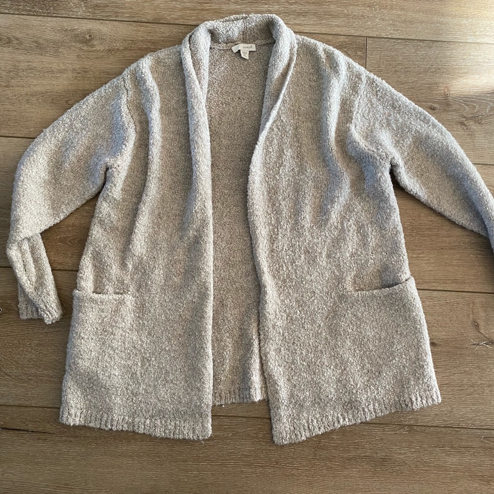 Like new - Cream J. Jill Cardigan